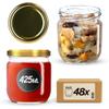 KADAX 48-Piece Canning Jar Set, 425 ml, TO82 Gold view 1