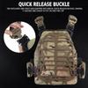 WLXW Tactical Hunting Vest, Modular S&S Lightweight Protective Plate Vest, Tan view 2