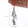 10-Piece 3D Hollow Metal Bookmark Set view 3