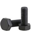 2 Black Nylon Hex-Head Screws, M12 x 60 mm view 2