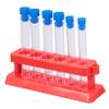 PLAFOPE 3-Piece Test Tube Rack Set with Clear Test Tubes for Experiments, Laboratory Supplies, and School Projects view 1