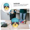 Colorful PVC Skull Model with Removable Top view 3