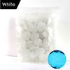 300-Piece Garden Glow-in-the-Dark Pebbles for Walkways, Plants, Aquariums, and Decor (White, 500 pcs) view 2