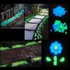 300-Piece Garden Glow-in-the-Dark Pebbles for Walkways, Plants, Aquariums, and Decor (White, 500 pcs) view 4