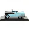 Compatible with 1956 Pontiac Star Chief Convertible, Black/Blue, 1:43 – Neo Scale Models 44062 view 2