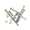 EIFINE Zinc-Plated Latch Rivet Nut Screw Pair Lock M5 (Color: 4 mm, 10 pcs; Size: M5) view 4