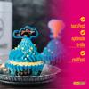 DECOCINO Racecar Muffin Set, 48-Piece - 24 5 cm Cupcake Liners and 24 Paper Muffin Toppers view 3