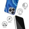 Babaco ERT Group Case for Apple iPhone 14 Pro, Officially Licensed Marble 004, TPU view 3