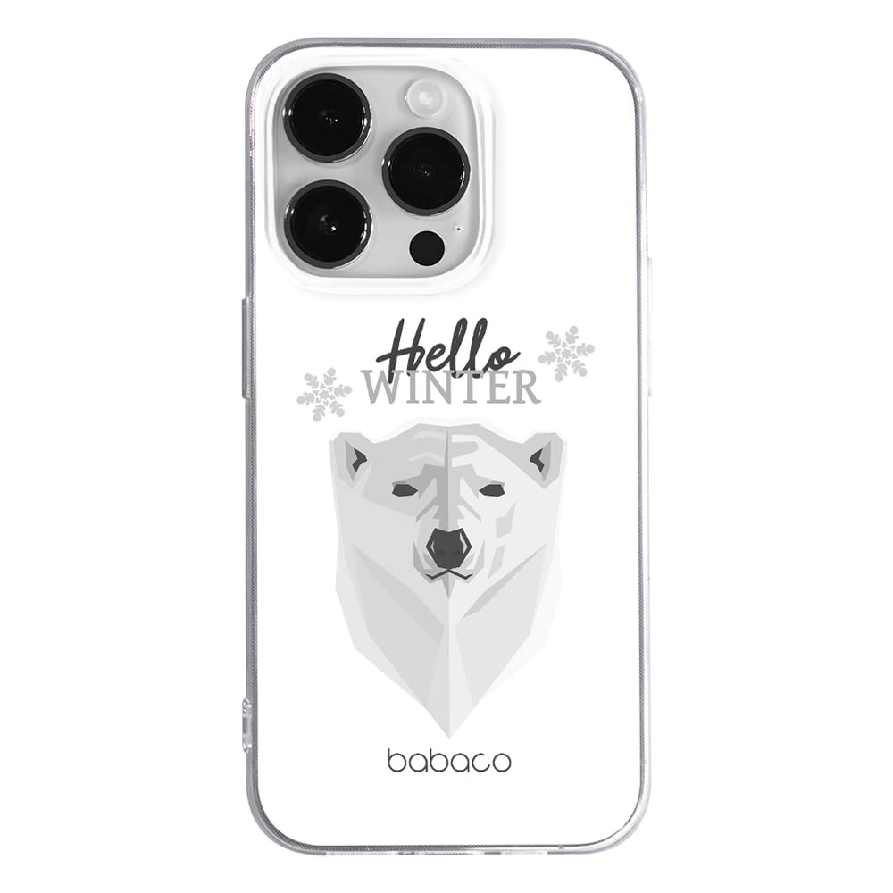 Babaco ERT Group Case for Apple iPhone 14 Pro, Officially Licensed Winter 003 TPU Design
