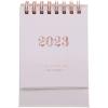 Mini Desk Calendar, Creative Flip-Stand Desktop Calendar 2023 for Home Office and School view 1