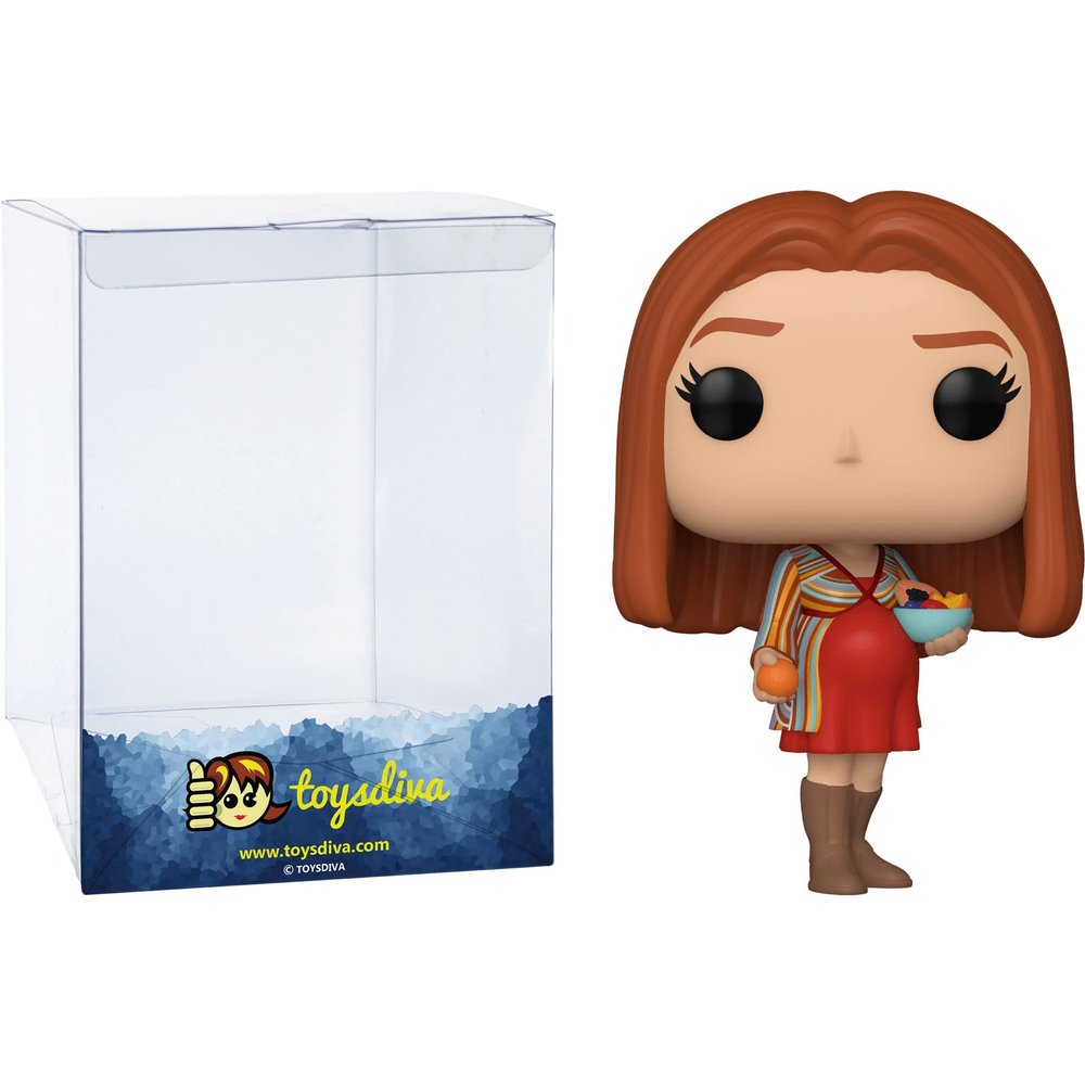 70s Wanda: P o p ! Vinyl Figurine Bundle with 1 Compatible 'ToysDiva' Graphic Protector (717 - 52046 - B)