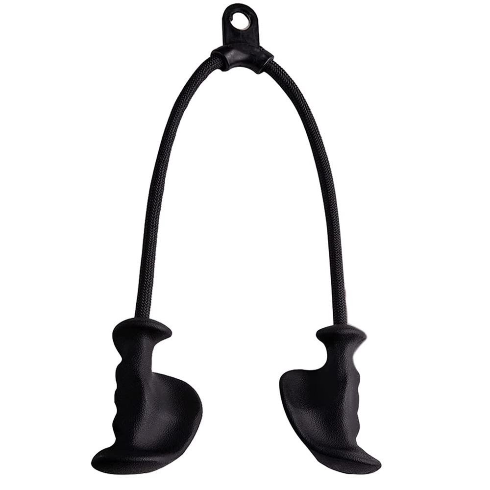 ANTIOCH Ergonomic Triceps Rope with Non-Slip Natural Rubber Grip, 36 in