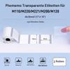 Phomemo 3 Rolls of Transparent Labels for M110/M220, 40 x 30 mm, 690 Labels view 2