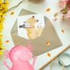 Mr. & Mrs. Panda Personalized Greeting Card for Photographers with Heart view 4