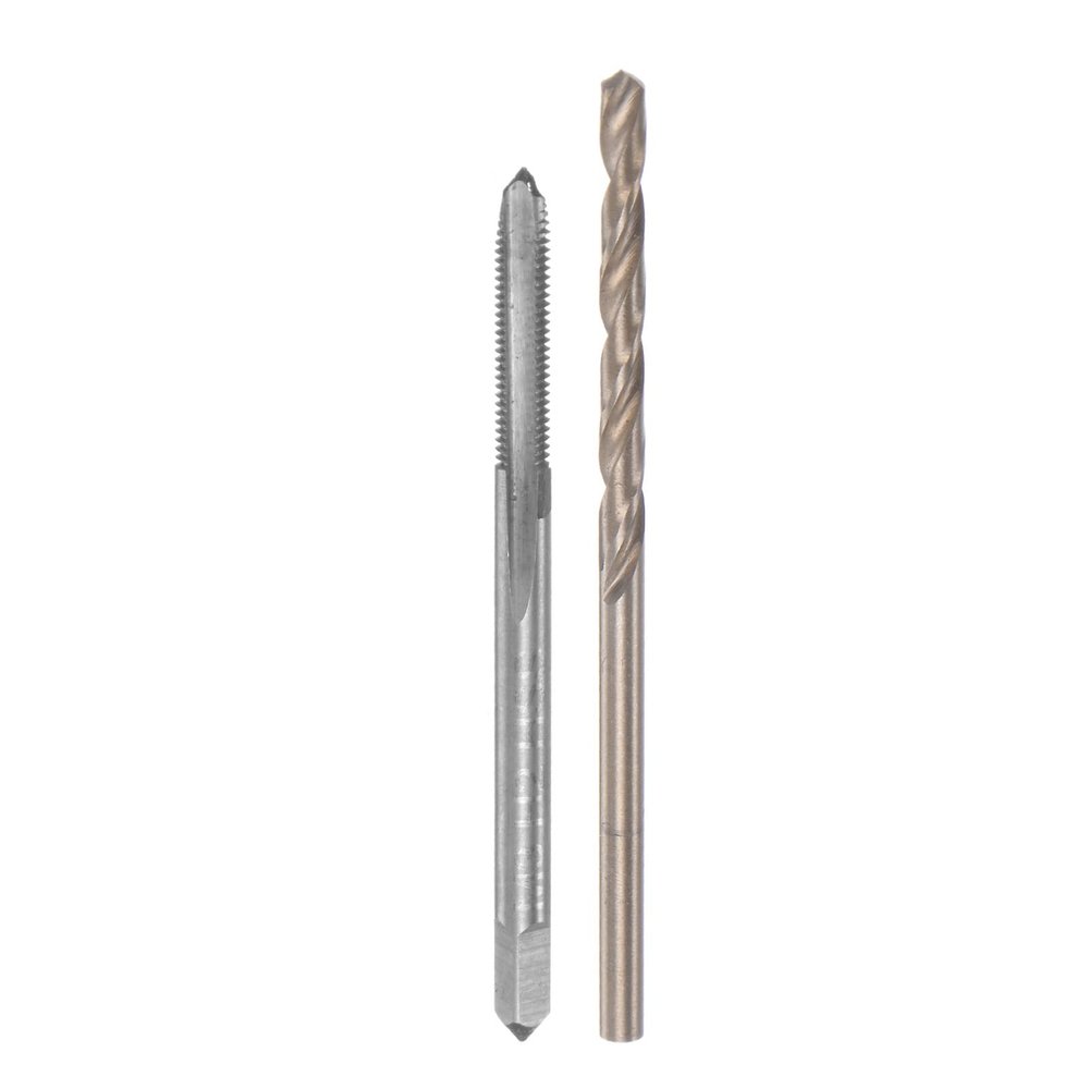 sourcing map M3 x 0.5 Tap and Drill Set, 2.5 mm