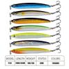 Comcapy 1pc Laser Sinking Pencil Fishing Lure, 7 cm/10 g, Long-Casting Shad Minnow Artificial Hard Bait for Perch, Pike, Carp (Color: D, Size: 7 cm, 10 g) view 2