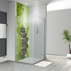 WANDFREUDE Custom-Size Shower Wall Panel, Aluminum Composite (1 pc. - Green Water - Premium Matte Finish) view 1
