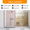WANDFREUDE Custom-Size Shower Wall Panel, Aluminum Composite (1 pc. - Green Water - Premium Matte Finish) view 2