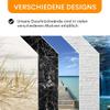 WANDFREUDE Custom-Size Shower Wall Panel, Aluminum Composite (1 pc. - Green Water - Premium Matte Finish) view 3