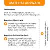 WANDFREUDE Custom-Size Shower Wall Panel, Aluminum Composite (1 pc. - Green Water - Premium Matte Finish) view 4