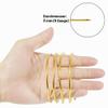 Tenn Well Aluminum Wire, 9 Gauge, 3 mm Thick, 15 m, Gold view 3