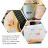 SOLUSTRE 160-Piece Decorative Butterfly Stickers for Water Bottles, Luggage, Notebooks, Envelopes, Phones and Crafts view 3