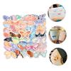 SOLUSTRE 160-Piece Decorative Butterfly Stickers for Water Bottles, Luggage, Notebooks, Envelopes, Phones and Crafts view 4