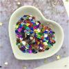 3mm 4mm 5mm 6mm Flat Round PVC Loose Sequins for Crafts, Wedding Decor, Clothing, Shoes & DIY view 2