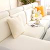 JOKIVTOU Super Stretch L-Shaped Sofa Cover, Creamy White, Small Single Cushion view 1