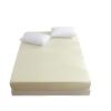 DEZYPZAM Fitted Sheet for Box Spring Beds, Toppers and Mattresses up to 22 cm, Beige, 120 x 200 cm view 1