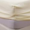 DEZYPZAM Fitted Sheet for Box Spring Beds, Toppers and Mattresses up to 22 cm, Beige, 120 x 200 cm view 4