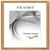 FRAMO N069 Baroque Picture Frame 70.2 x 95.7 cm, Solid Wood, Bordeaux Red/Gold view 1