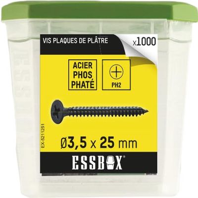 Scell-It Knchel ESSBOX Nylon, 8 mm x 100 mm, Box of 50, EX-91013408100, ideal for heavy to very heavy loads, robust and reliable fastening for use in concrete walls