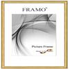 FRAMO N081 Narrow Solid Wood Picture Frame 17 x 24 cm | Gold view 1
