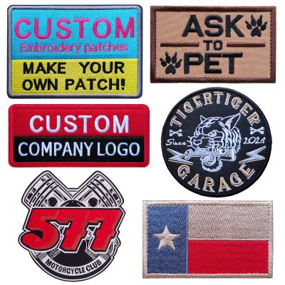 Custom Embroidered Patches, Personalized Morale Patches