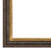 FRAMO N083 Baroque Picture Frame 45 x 60 cm, Solid Wood, Antique Black & Gold view 2