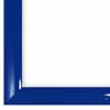 FRAMO N118 Slim Solid Wood Picture Frame 32 x 50 cm, Glossy Dark Royal Blue view 2