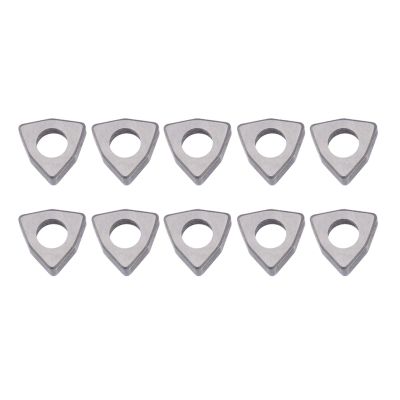 ZSBLXHHJD Carbide Turning Inserts, 10-Piece MW0804 Set for CNC Lathes