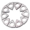 ZSBLXHHJD Carbide Turning Inserts, 10-Piece MW0804 Set for CNC Lathes view 4