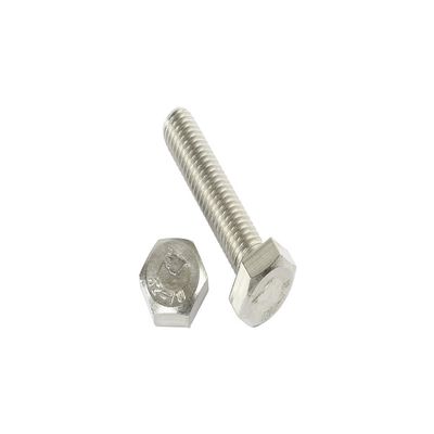 10 Hex Head Screws DIN 933 M20 x 75 – A2 Stainless Steel