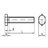 50 Hex Bolts DIN 933 M10 x 35, Polyamide view 2