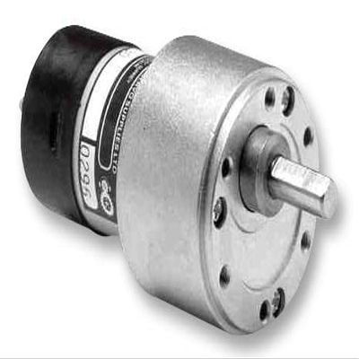 Geared DC Motor, 24 V, 8 RPM, 250:1, 1308-24-250