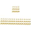 KOMBIUDA 250-Piece Mini Resin Bee Decoration Set view 1
