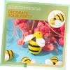 KOMBIUDA 250-Piece Mini Resin Bee Decoration Set view 4
