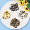 50 Sets Pyramid-Shaped Square Metal Studs for Clothing, Shoes and Bags, Silver, 7 mm view 3