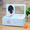 ADITAM Children's Gift Cute Wedding Keepsake Dancing Ballerina Display Wind-Up Music Box Jewelry Box with Mirror and Melody | Double the Comfort view 4