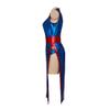 DUNHAO COS Women's Blue Anime Cheongsam Cosplay Costume, X-Large view 3