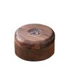 ARZARF Windproof Wooden Ashtray with Lid for Outdoor Use view 1