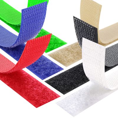 KS24 Products Sew-On Hook and Loop Tape, Neon Orange, 20 mm x 3 m Roll