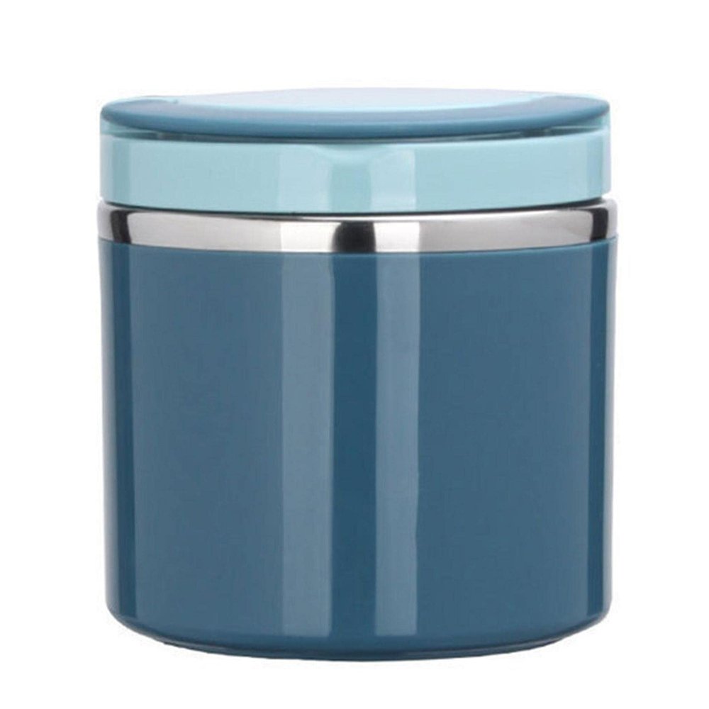 Insulated Food Container for Hot Foods, 1,000 ml, Leakproof, Blue